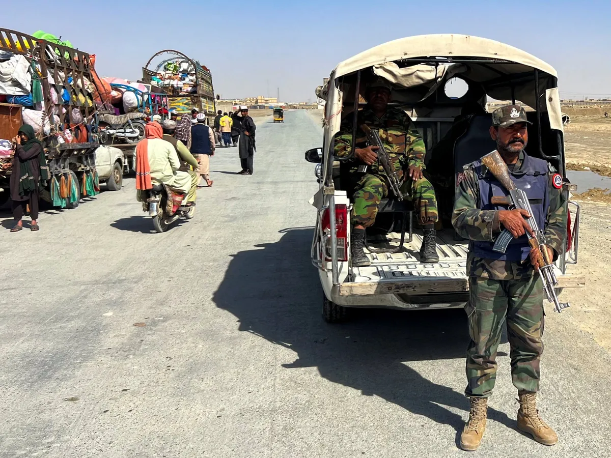 Pakistan says it intercepted four drones fired from Afghanistan