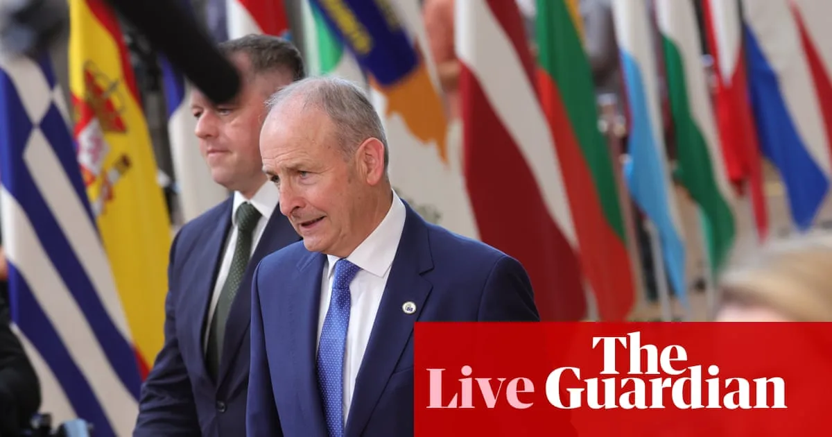 Ireland set to take presidency of EU in Dublin opening ceremony – Europe live
