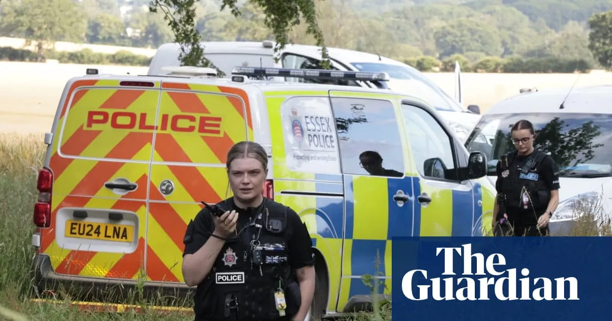 Two people onboard small plane die after it crashes in field in Essex