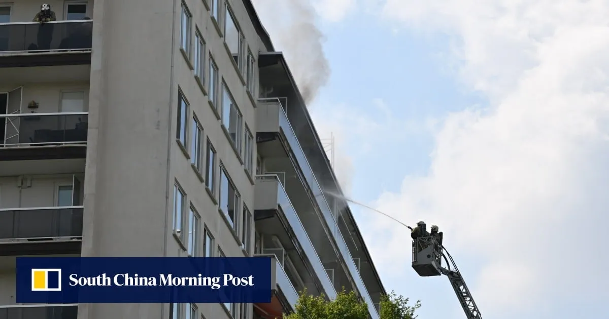 Belgium apartment block fire kills at least 5, seriously injures several