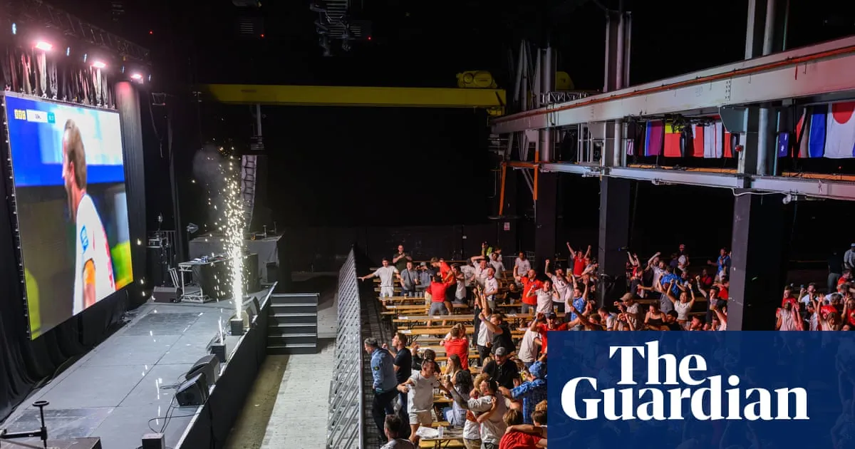 ‘Watching England is emotional’: fans celebrate win over DR Congo