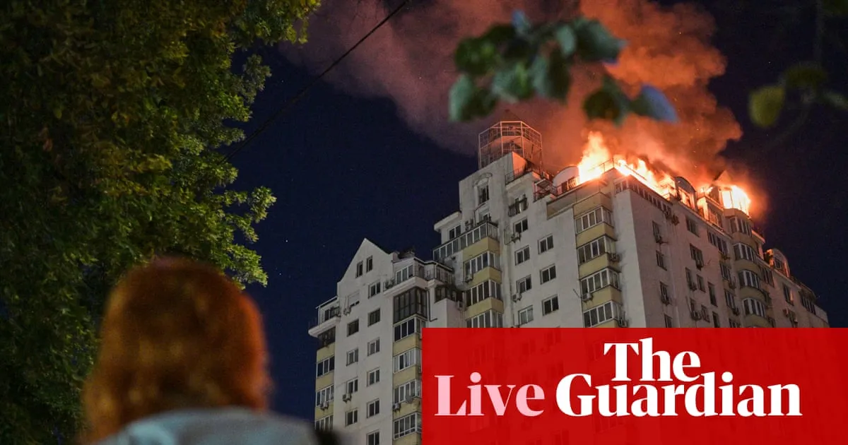 Russian strikes on Kyiv kill at least 13 – Europe live