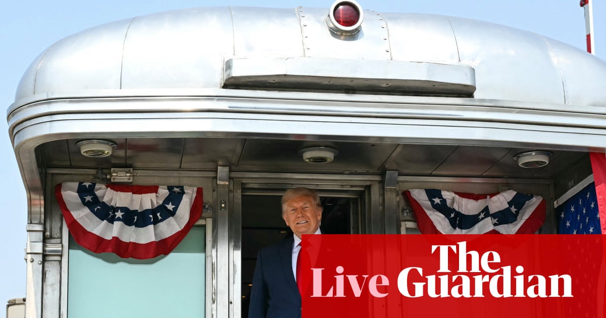 Anger as report says Trump hijacked US anniversary to serve own agenda – US politics live