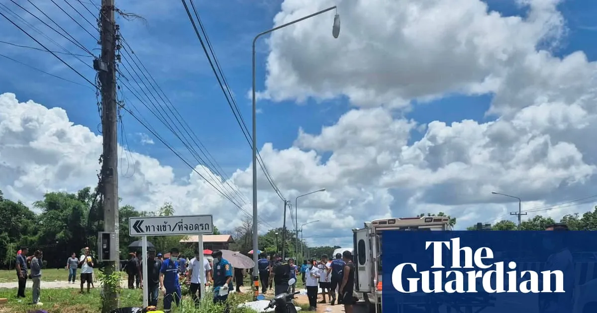 At least nine monks killed in Thailand after boy drives truck into procession
