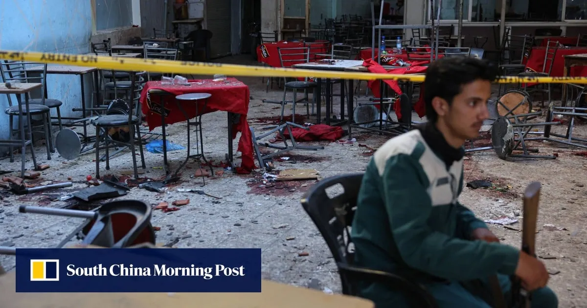 Bomb blast at Damascus cafe kills 9 near Palace of Justice, Syrian authorities say