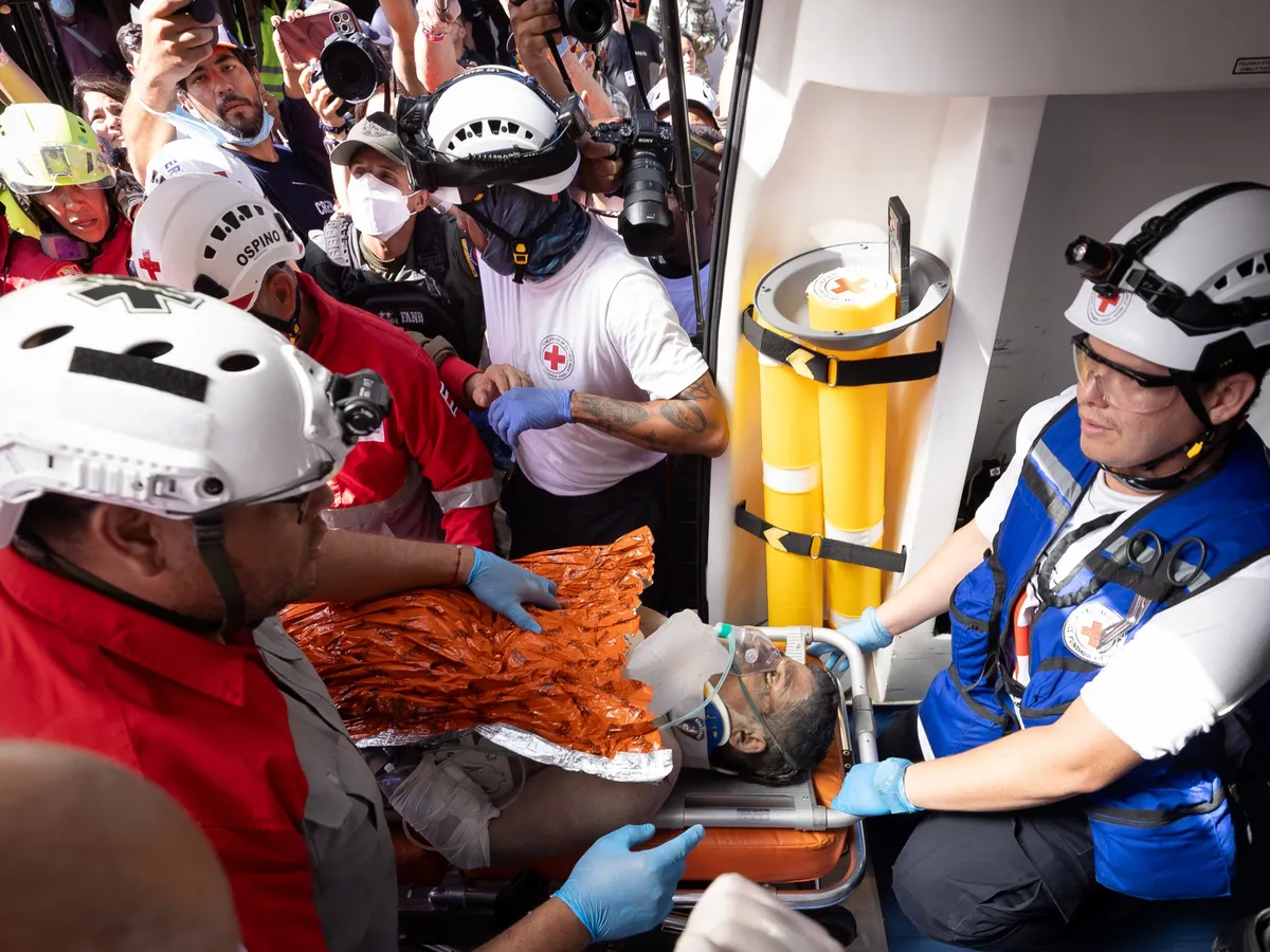 ‘Miracle’: Trapped man rescued eight days after Venezuela earthquakes