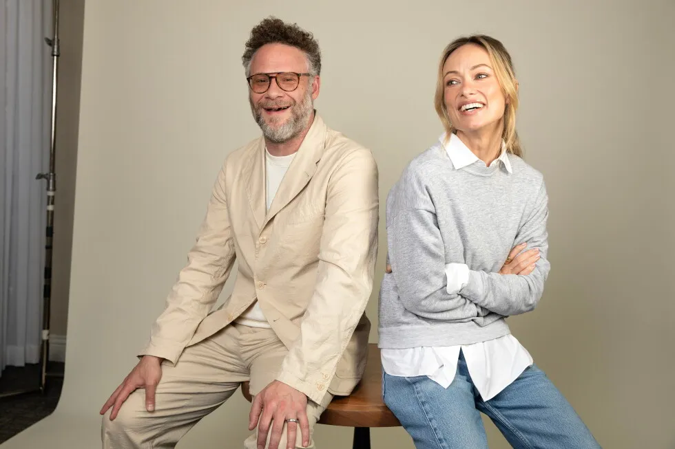 From ‘The Invite’ to ‘The Studio,’ Seth Rogen loves screaming at Olivia Wilde