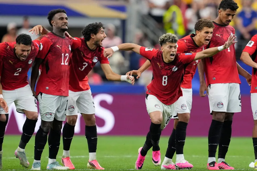Egypt and Australia head to extra time at the World Cup after playing to a 1-1 draw in regulation