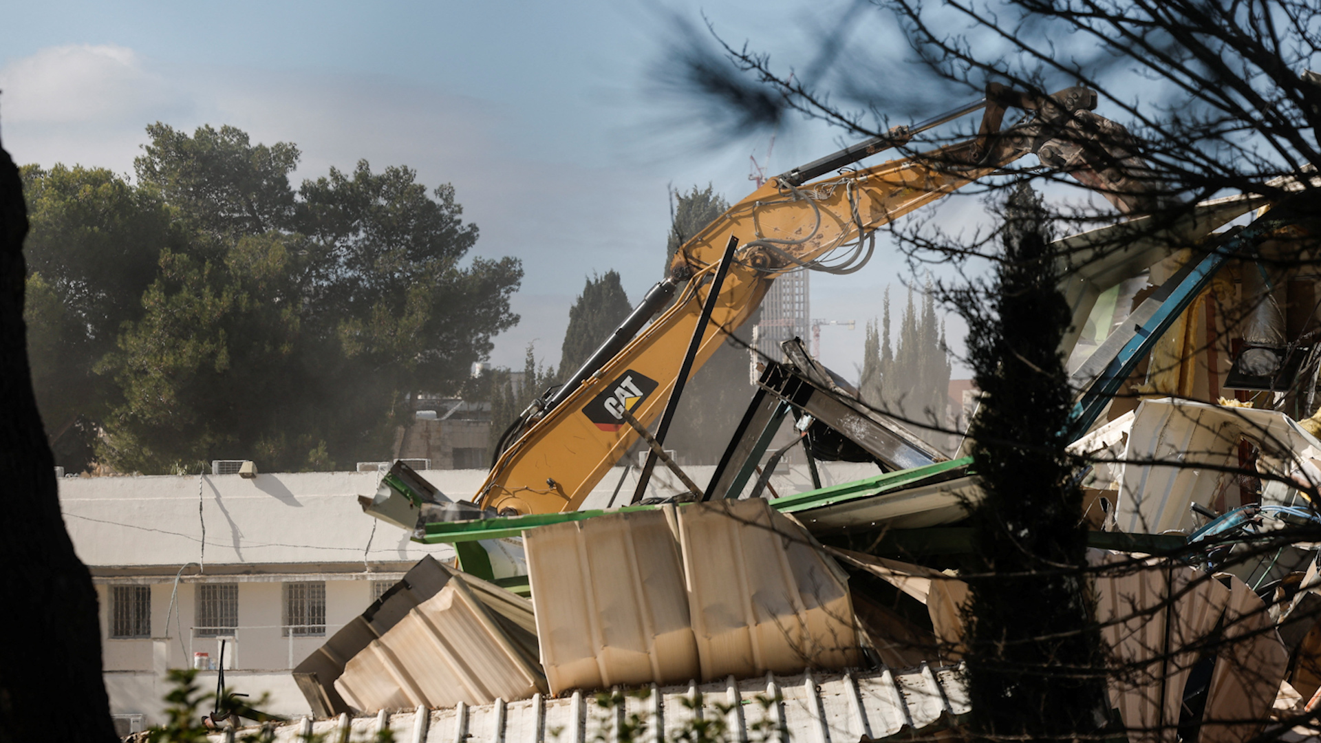 Israel bulldozes UNRWA buildings in occupied East Jerusalem