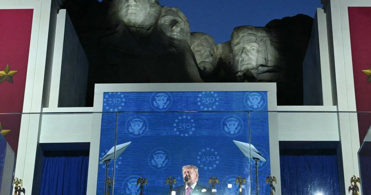 Trump praises army, rails against communism in US 250th anniversary speech