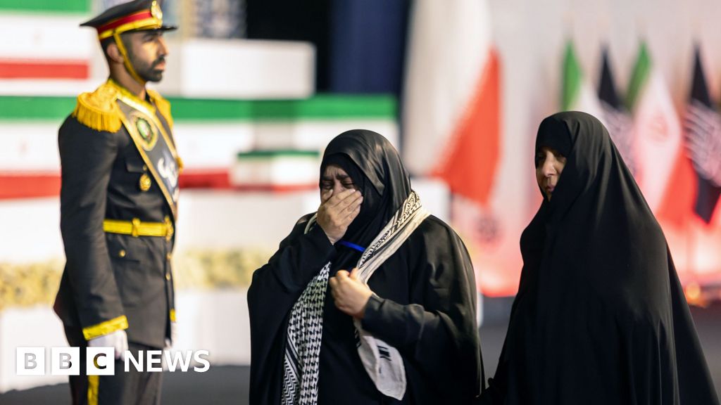 Large crowds gather in Tehran on first day of Ayatollah Khamenei's funeral