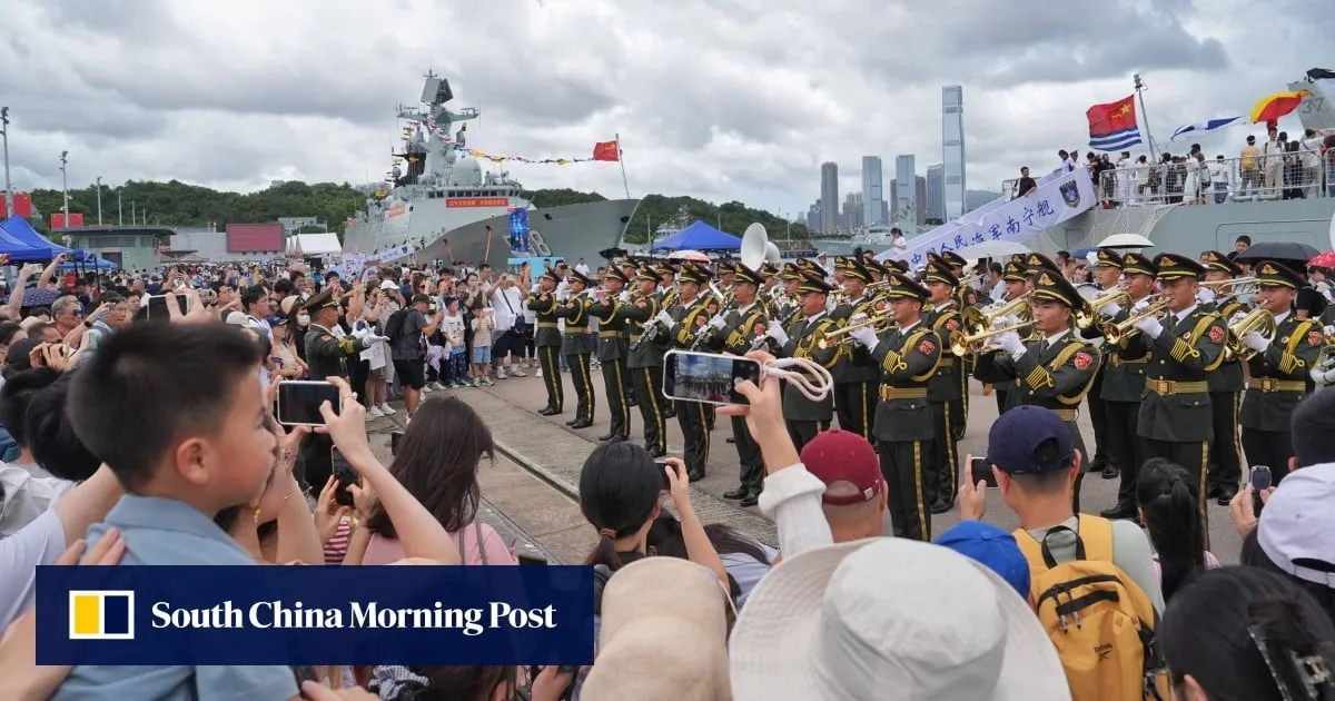 PLA Navy officer recalls dramatic Sudan evacuation at Hong Kong barracks open day