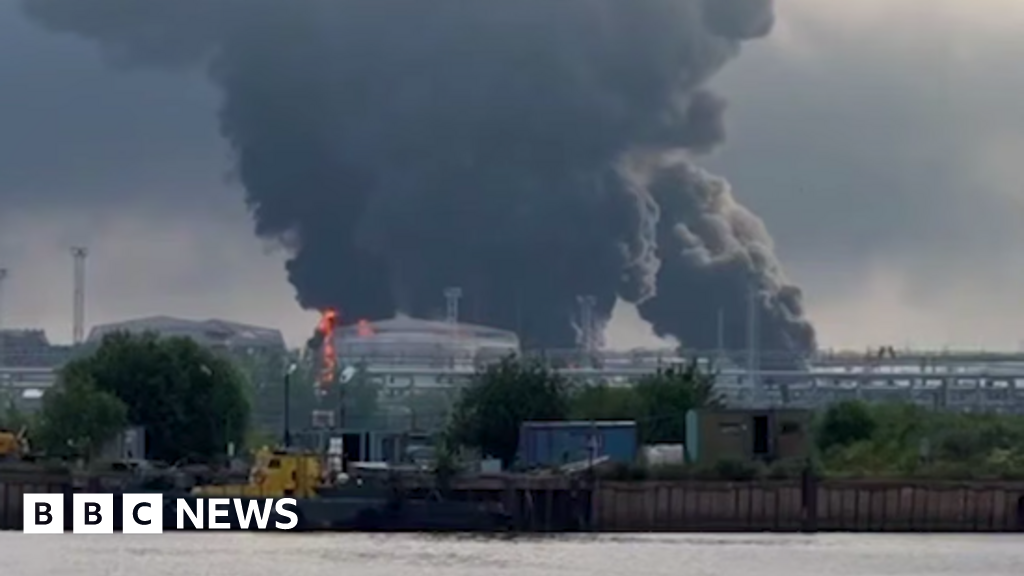 Ukraine hits major oil terminal in Russia's St Petersburg
