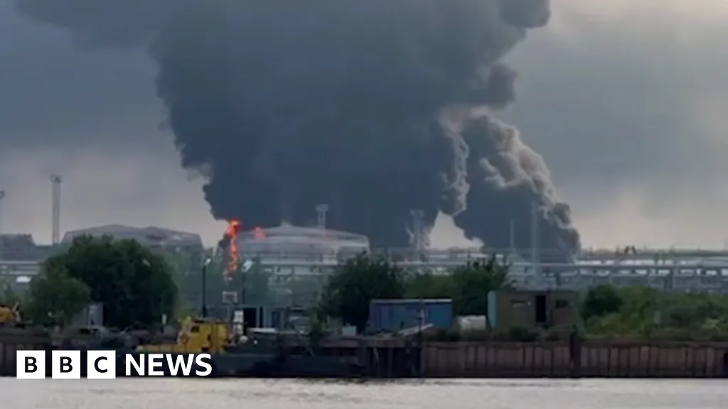 Ukraine hits major oil terminal in Russia's St Petersburg