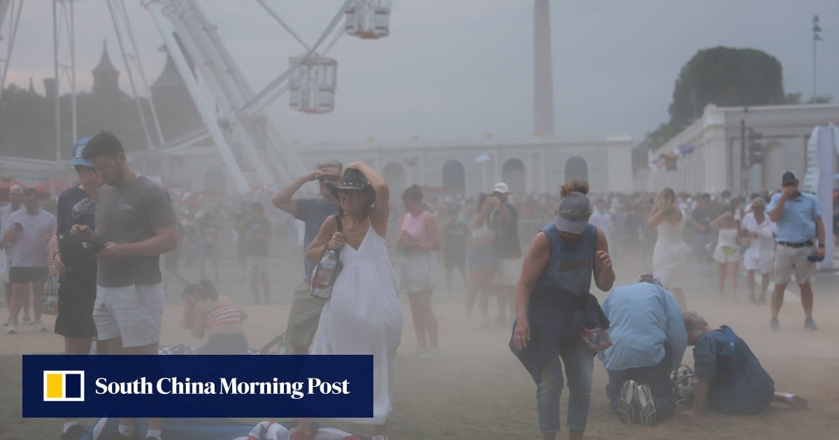 Evacuation ordered as storms gather in Washington before Trump’s July 4 speech