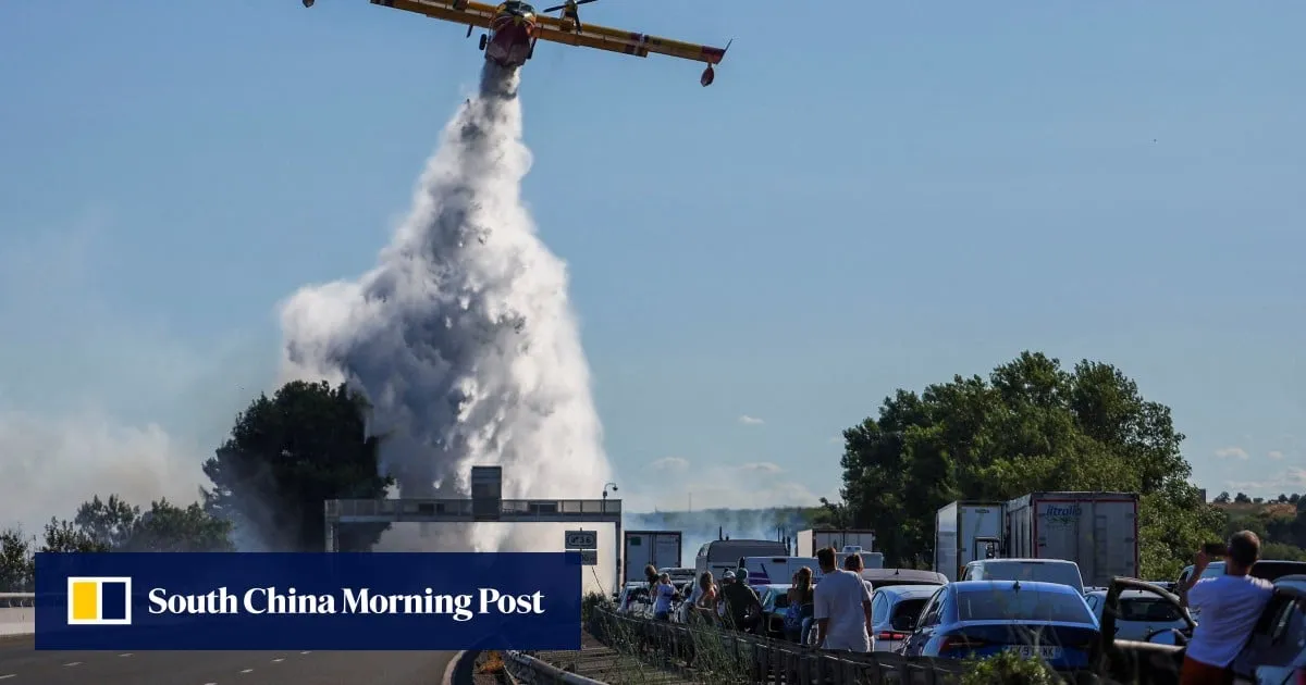 Fires ravage France, Spain, Portugal forests as Europe’s temperatures rise again