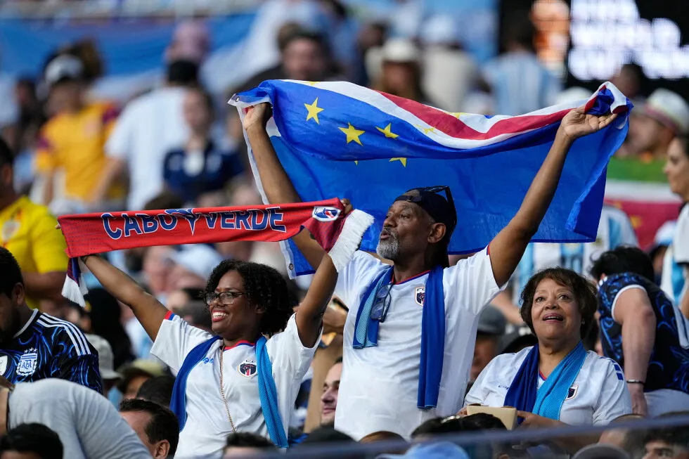 Cape Verde’s soccer team returns home to huge welcome. The basketball team also has World Cup hopes