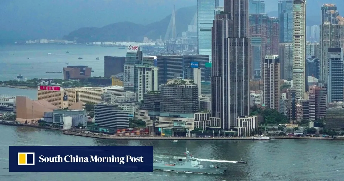 ‘I didn’t want to miss it’: Hongkongers see off PLA warships after 5-day port call