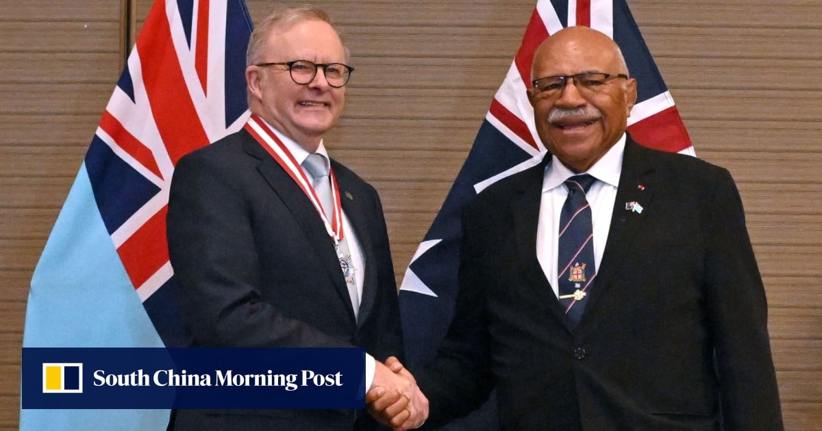 Australia, Fiji sign mutual defence pact to boost Pacific security