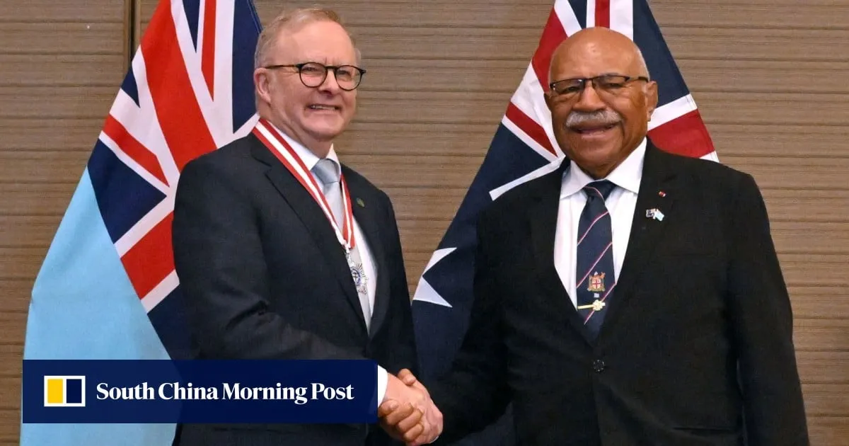 Australia, Fiji sign mutual defence pact to boost Pacific security