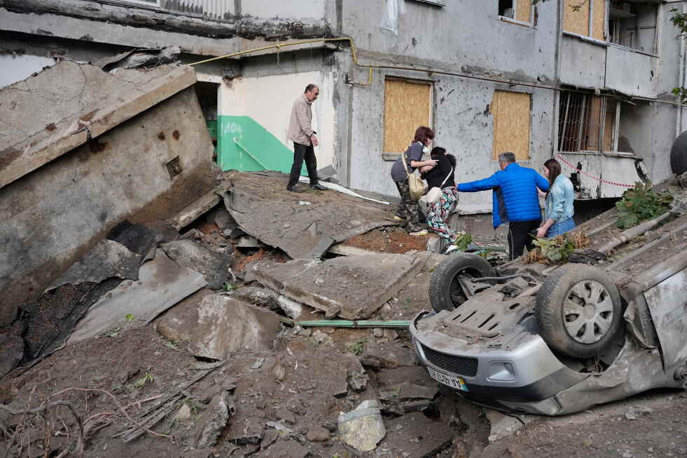 Russian missile and drone attack on Ukraine’s capital kills at least 3