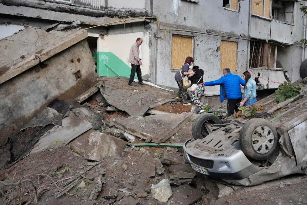 Russian missile and drone attack on Ukraine’s capital kills at least 3