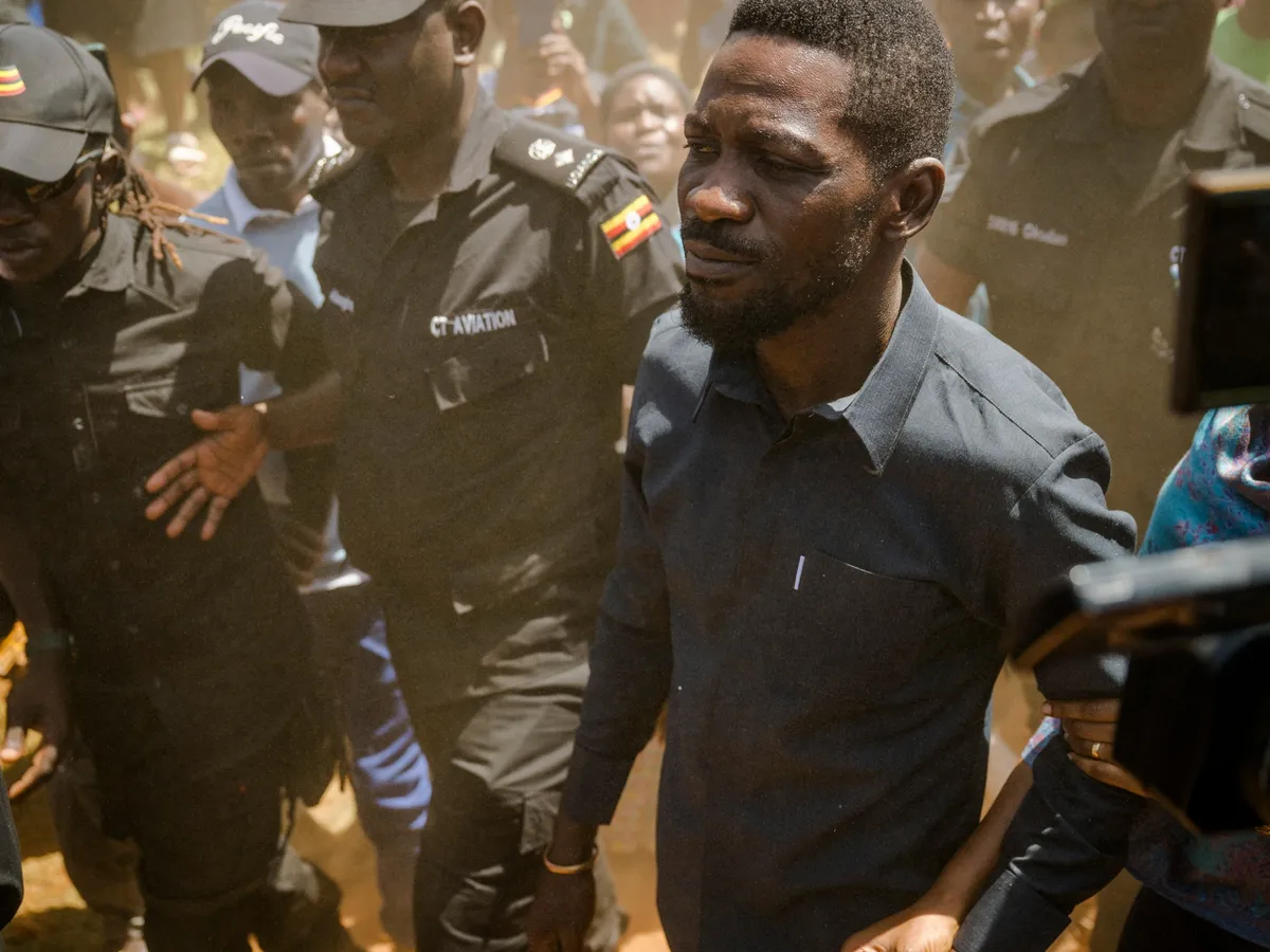 Museveni’s son threatens Bobi Wine after Uganda election