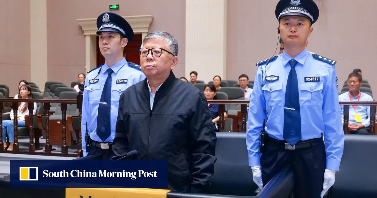 Former Chinese official sentenced to death in US$323 million bribery case