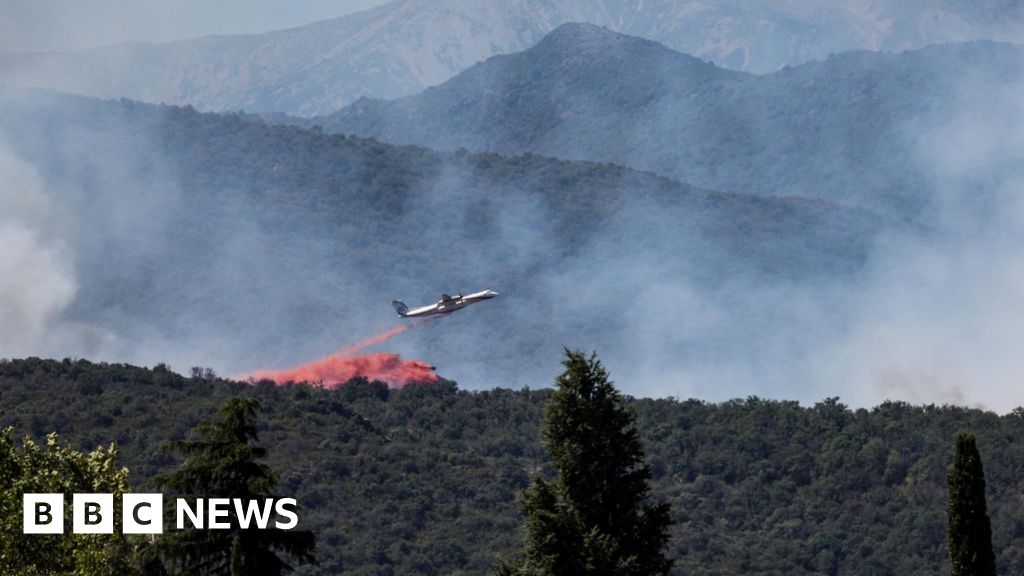 Wildfire in southern France forces evacuation of 10,000 people