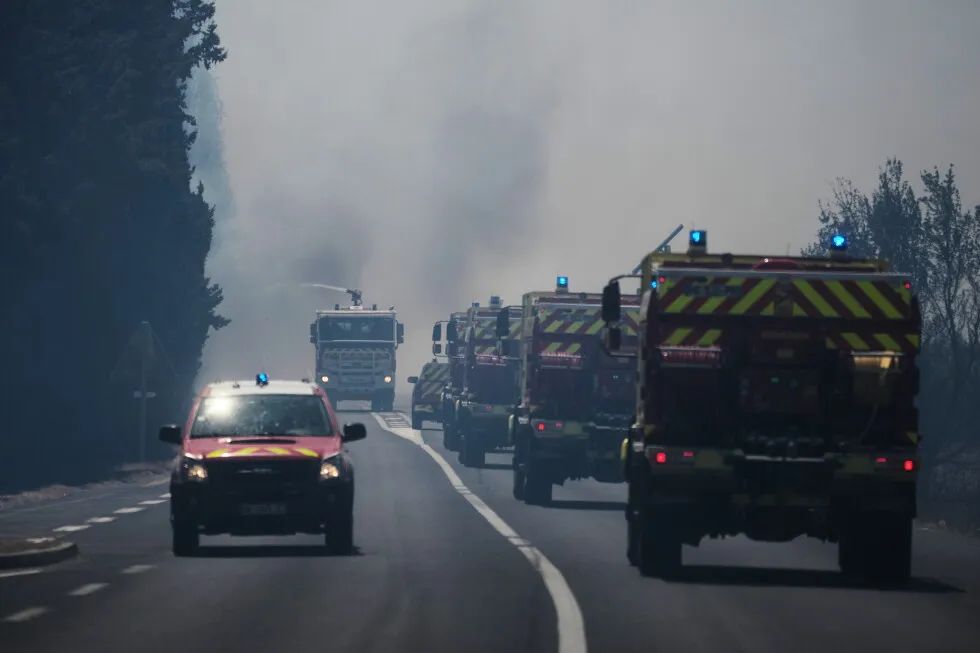 Wildfire bars fans from Tour de France segment as parts of Europe sizzle again under extreme heat