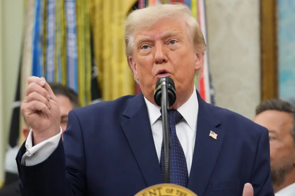 Trump says World Cup referee’s red card call was ‘horrible’ but insists he left outcome to FIFA
