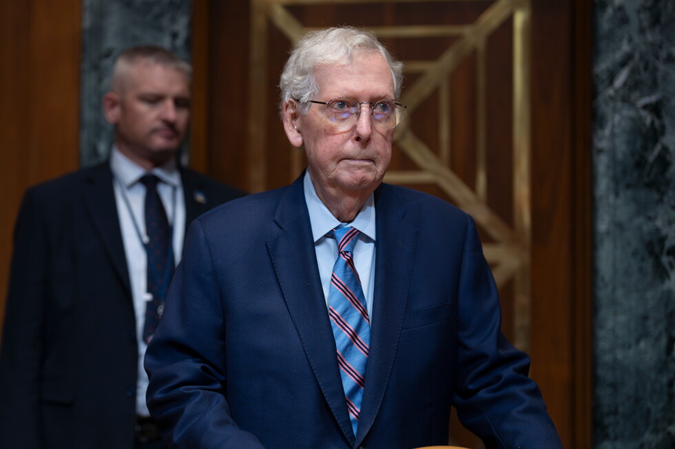 Sen. McConnell is ‘continuing his recovery,’ but details are scarce after a lengthy hospital stay
