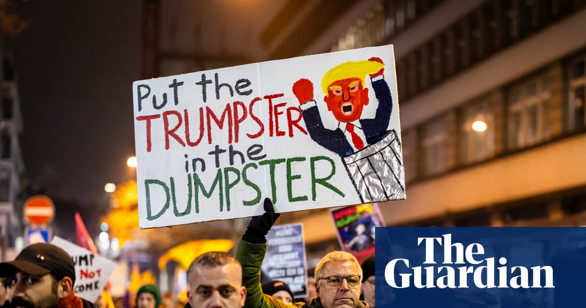 Nervous rex: the Davos elite brace for Trump and his dinosaur diplomacy