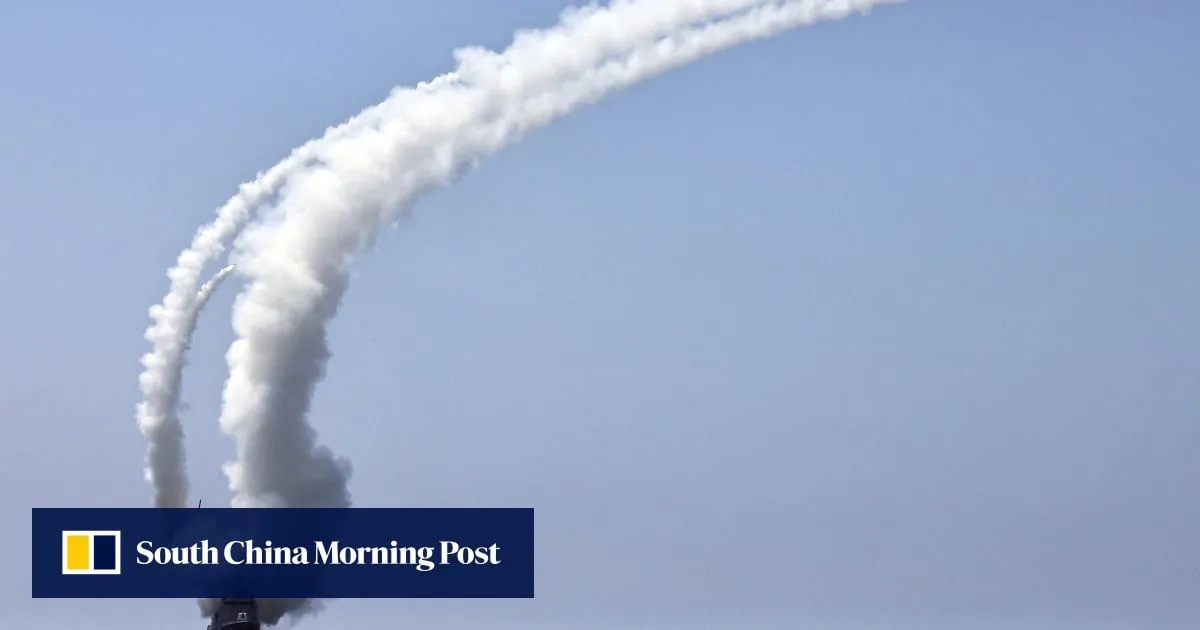 North Korea makes play for spot in China-Russia drills with missile test