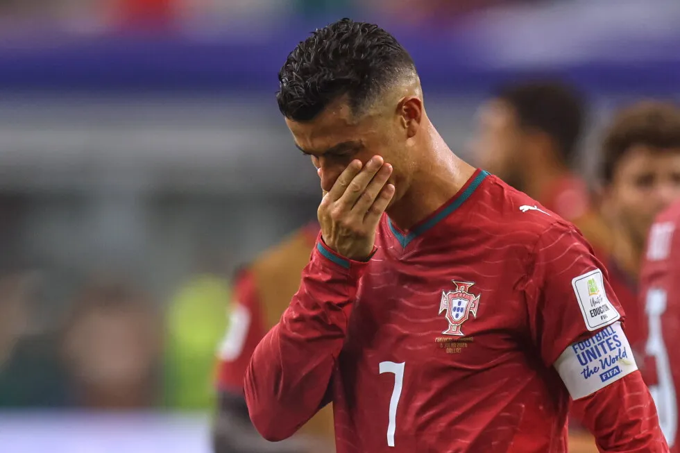 A stoic Cristiano Ronaldo exits last World Cup with ‘clear conscience’ after Portugal loses to Spain