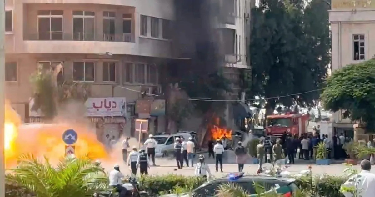 Explosions heard in Syria’s Damascus