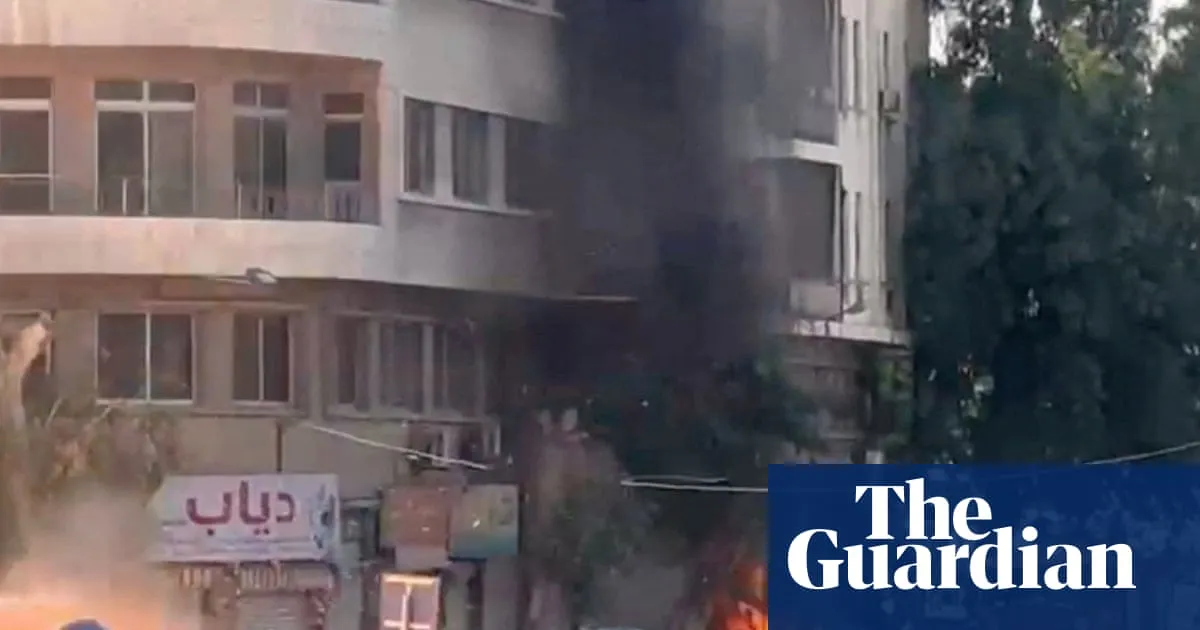 Bombs explode near Damascus hotel housing Macron on Syria visit