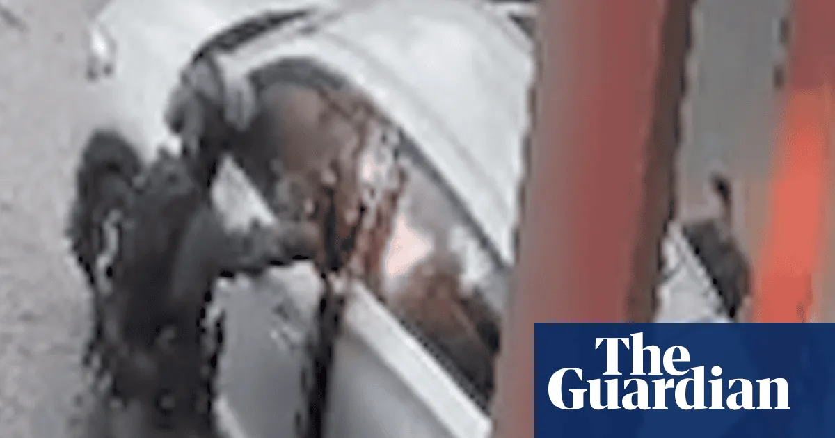Israeli officer shown throwing stun grenade into car during West Bank raid