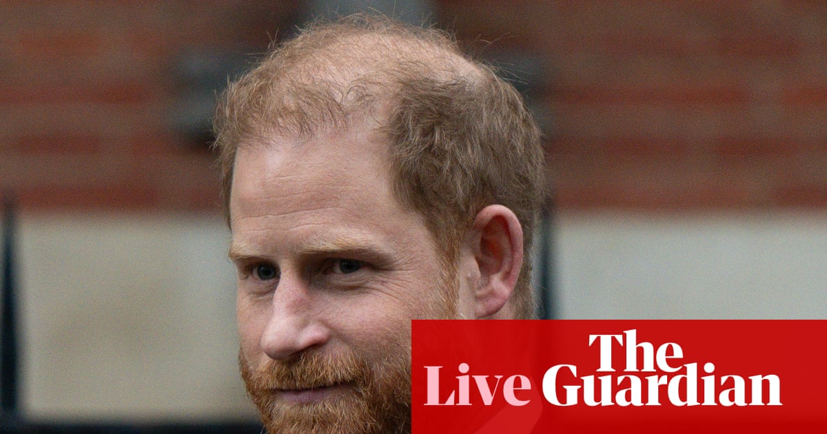 Prince Harry begins visit to the UK as ruling expected in court battle with Daily Mail publisher – latest updates