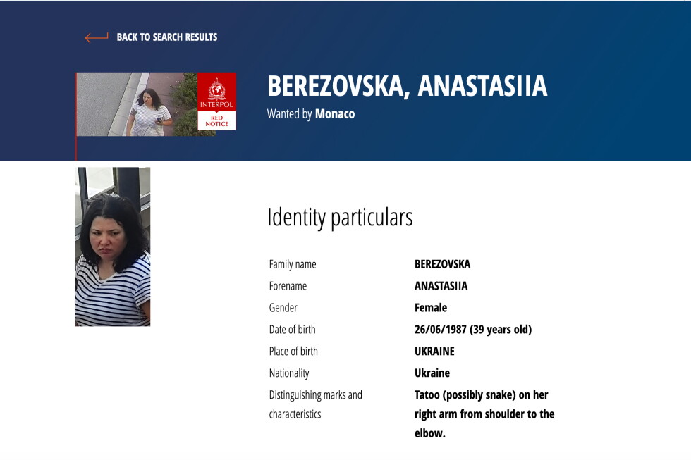 Ukraine’s security service says woman wanted in connection with a Monaco bombing is found dead