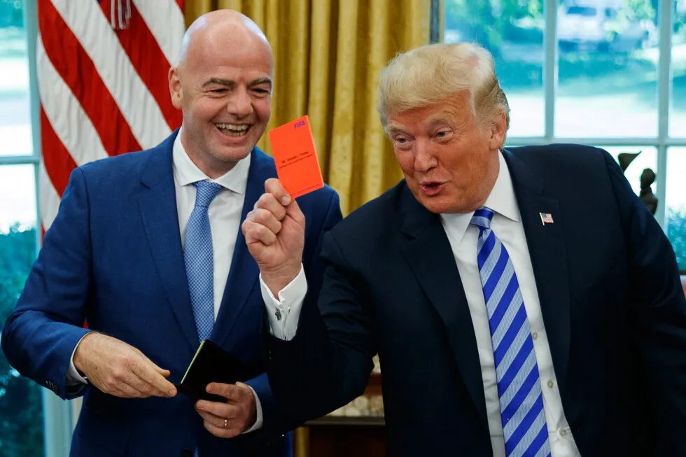 EU lawmakers call for probe of FIFA boss over Trump contact before US-Belgium match
