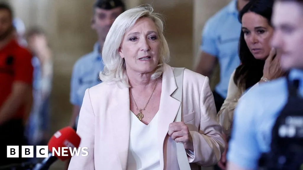 Marine Le Pen found guilty, but court clears way for presidential run if she wears tag