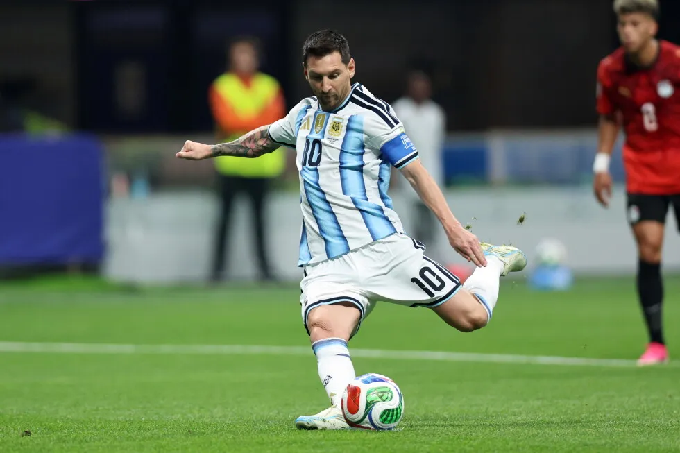 Lionel Messi scores his eighth goal of this year’s World Cup, takes lead in Golden Boot race