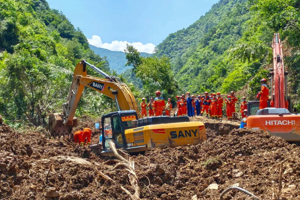 Death toll of landslide in northwestern China rises to 21 as rescue operations conclude