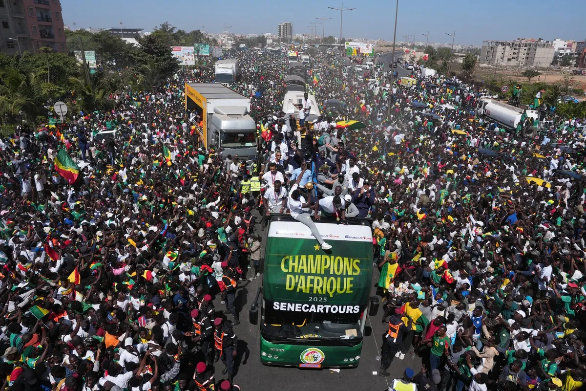 Senegal celebrates dramatic Africa Cup of Nations win