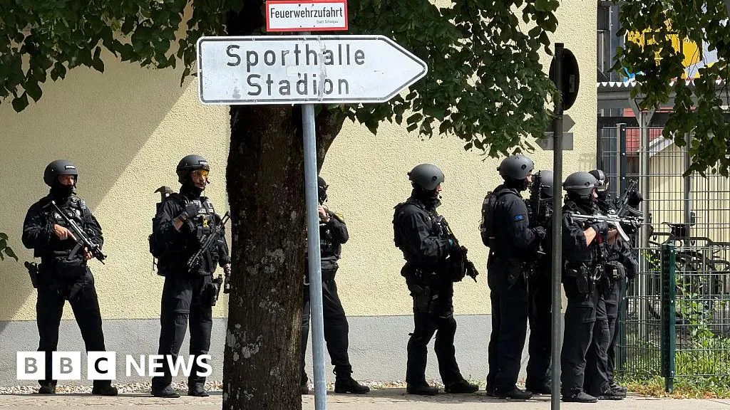 Teenager arrested after two girls, 13, seriously injured in German school attack