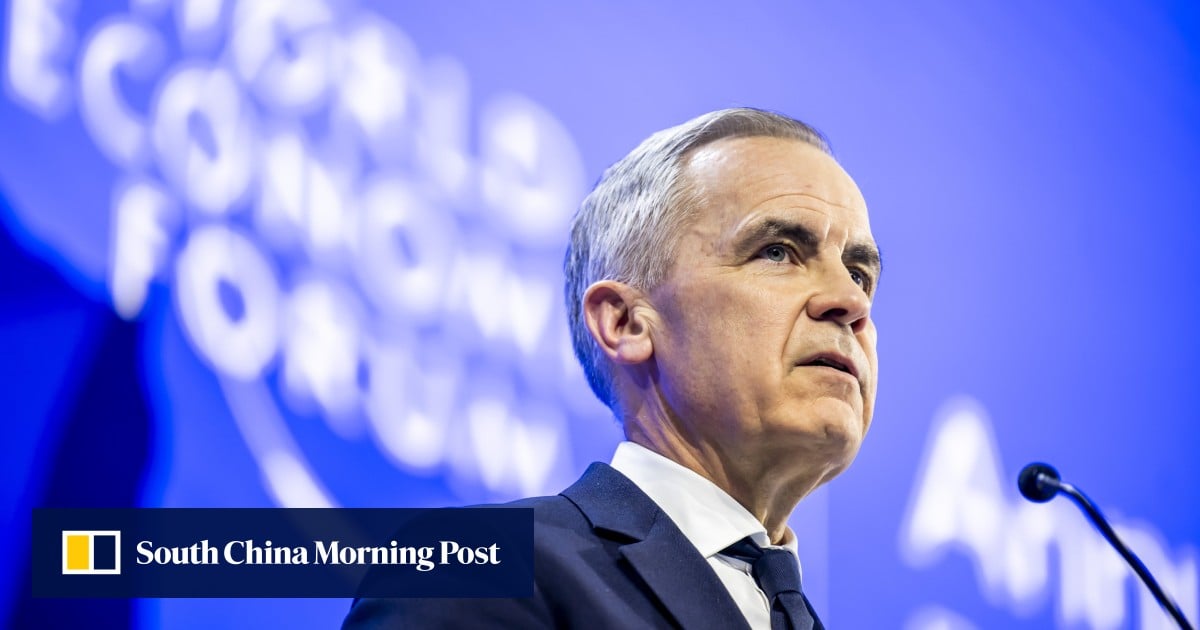 Canada PM’s blunt message to Davos: the rules-based order is dead