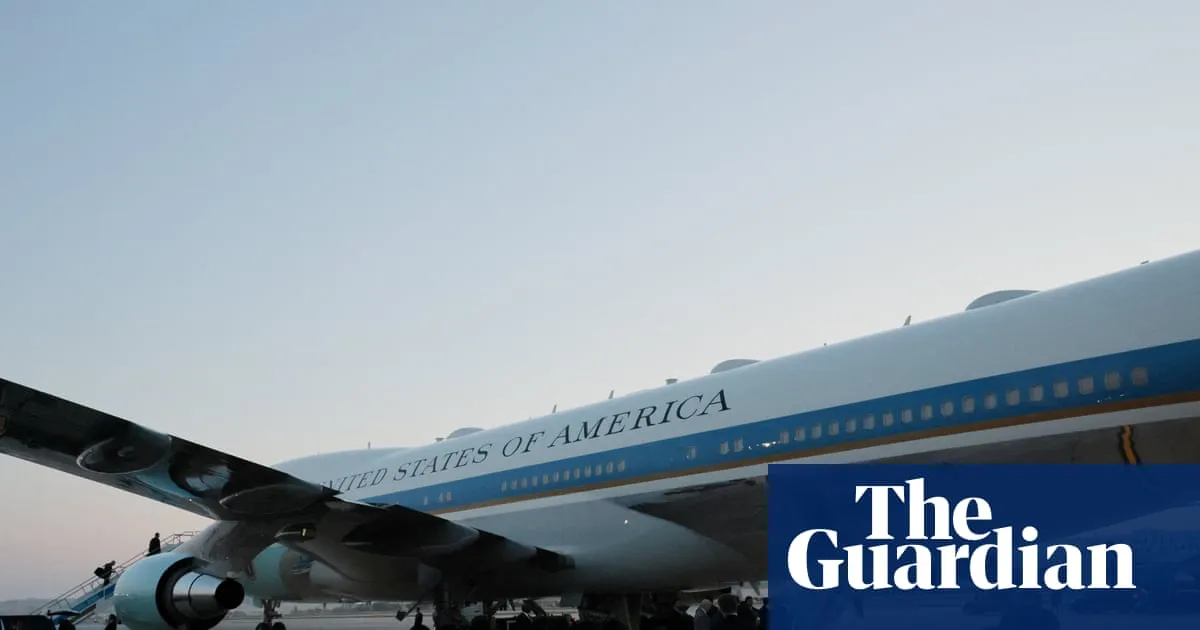 Trump switches back to flying on older Air Force One for England trip instead of new Qatari jet