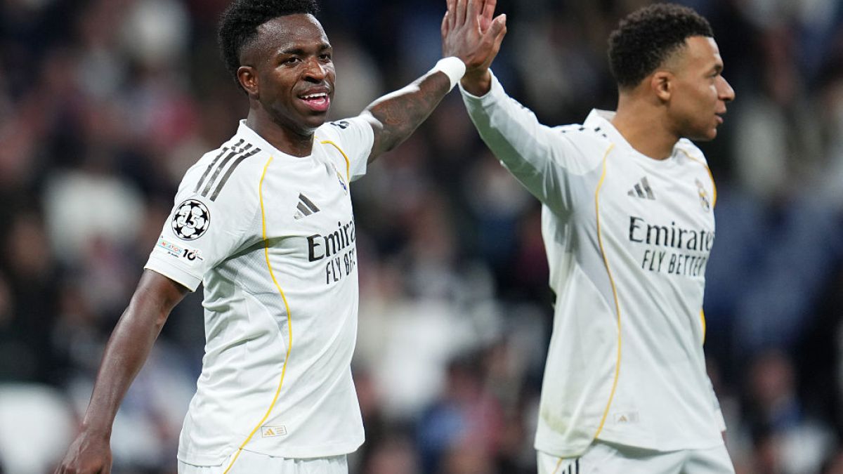 Vinicius defies boos with star turn in Real Madrid’s 6-1 UCL rout of Monaco