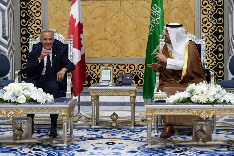 Canada’s Carney visits Saudi Arabia as the prime minister seeks to expand ties with kingdom